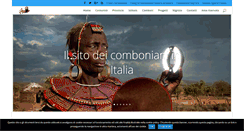 Desktop Screenshot of comboniani.org